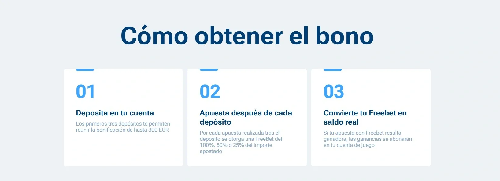 Detalles del bono de bienvenida 1xBet