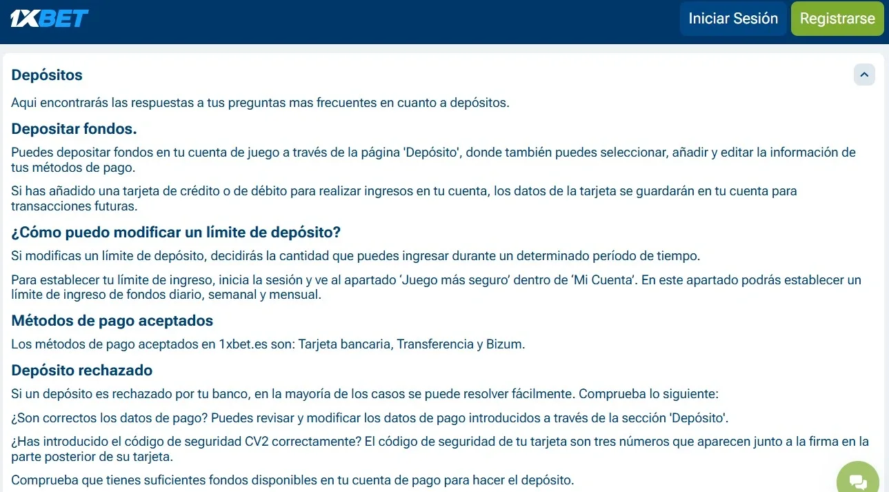 Recarga tu cuenta 1xBet para activar bono